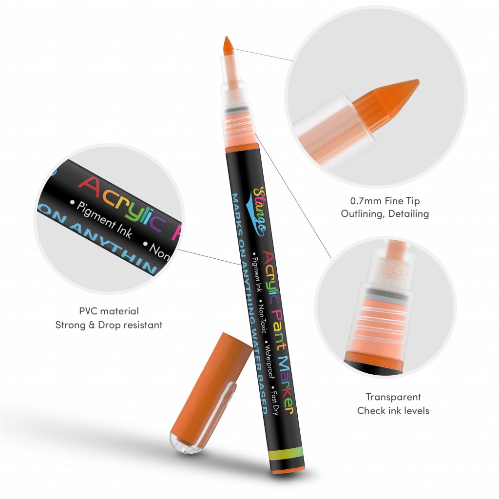 Acrylic Paint Pen Uses With Stango