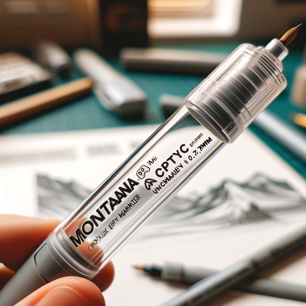 Montana Acrylic Empty Marker