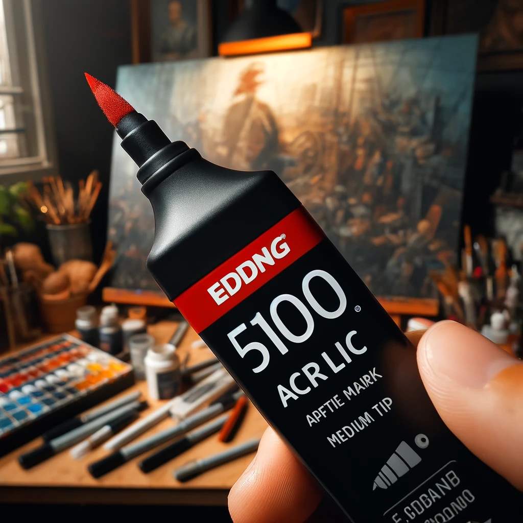 edding 5100 acrylic marker medium