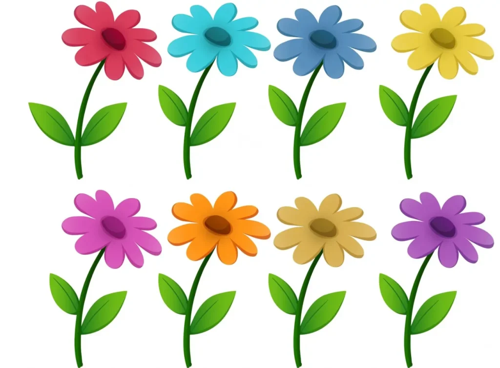 Flower Clip Art: A Versatile Tool for Your Creative Projects