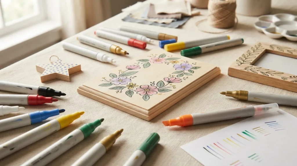 Best Acrylic Paint Pens for Wood Crafts
