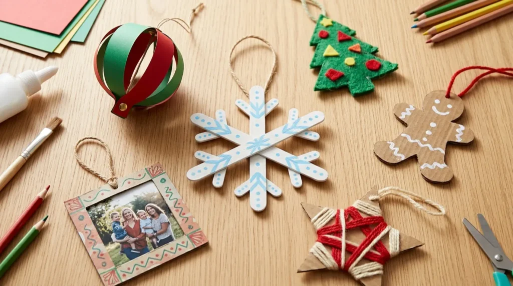 christmas ornament crafts for kids